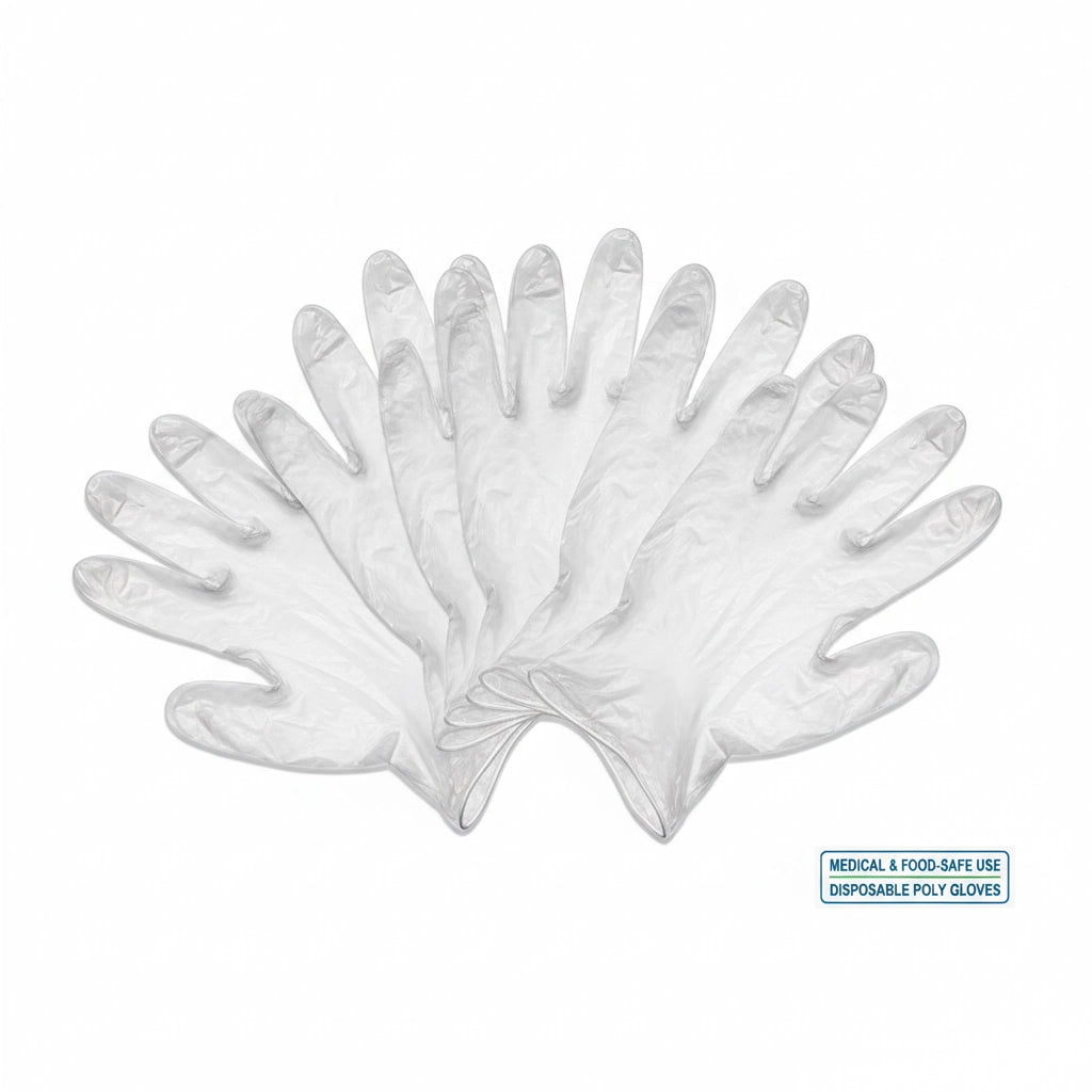 Disposable Plastic Gloves > Protective Aids
